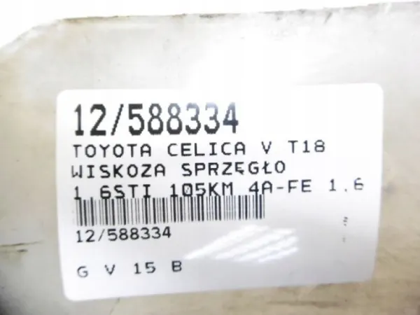 Embrayage Toyota OE AK-12-588334 pour Celica V T18 image 3