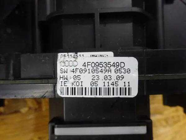AUDI A6 C6 Kombischalter Tempomat 4F0953549D image 7