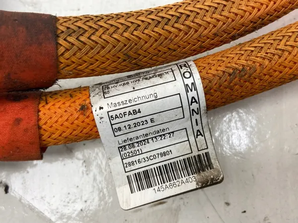 Cable Alta Tensión BMW i4 OEM 5A0FAB4 - Usado image 3