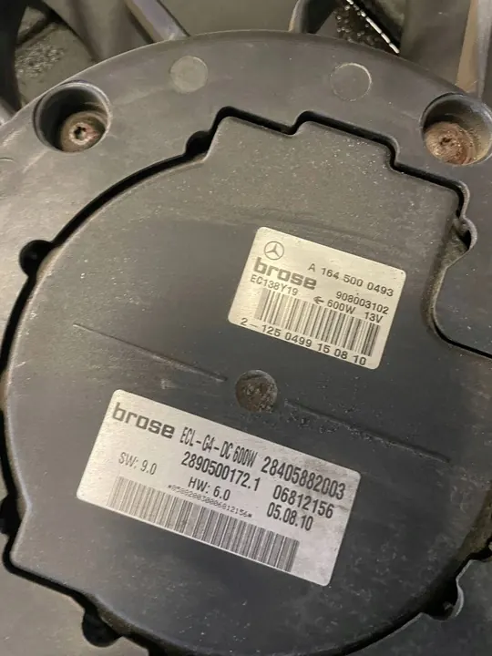 KYLFLÄKT MERCEDES GL ML 164 A1645000593 image 6