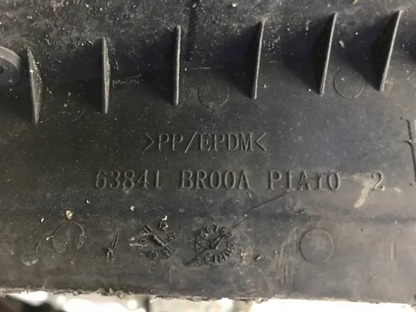Para-lama dianteiro esquerdo Nissan Qashqai 2009 OEM 63841BR00A image 8