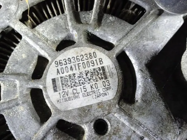 Vaihtovirtageneraattori Peugeot 406 1999 OE 9639362380 image 3