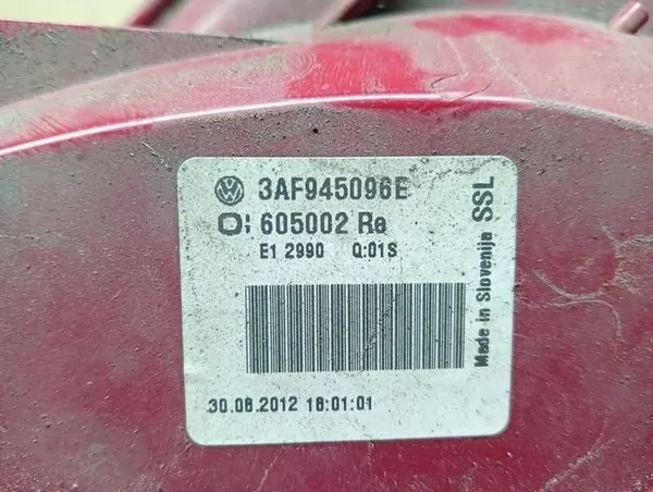 Lámpara trasera izquierda derecha VW Passat B7 Kombi image 6