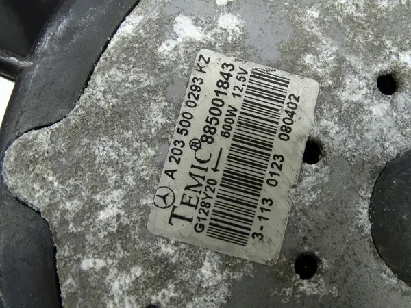 Kylarfläkt Mercedes C-Klass W203 OEM A2035000293KZ image 6