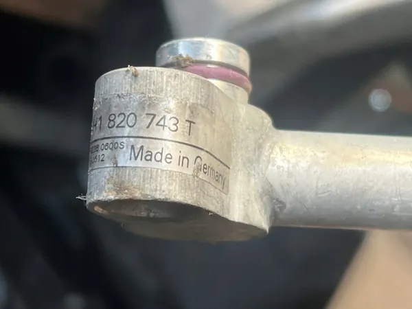 VW T5 AC-rör OEM 7H1820743T - Begagnad image 5