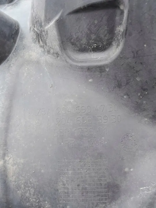 Passaruota Sinistro Mercedes Classe C W204 07-11 image 5