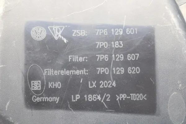 VW Touareg Luftfilter OEM bt-cars-27654 Begagnad image 6
