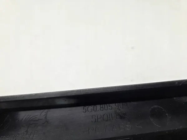 VW GOLF 7 Spoiler de Para-choque Direito 5G0805904D image 3