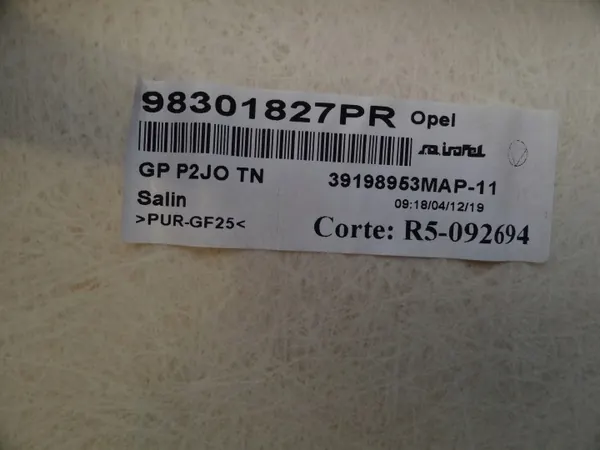 OEM 98301827PR Opel Corsa F 2020 Techo Interior image 4