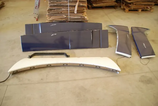 DAF OE Spoiler-set för XF 105 Super Space Cab image 9