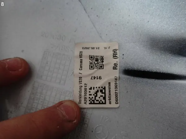 OEM 65563205 Höger fram spegelskydd Mercedes Vito image 9