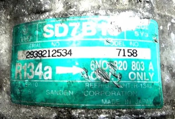 Compressore aria condizionata Volkswagen OE image 2