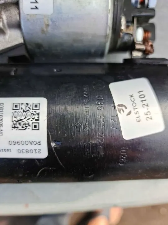 VW GOLF II POLO II Käynnistin 036911023M image 3