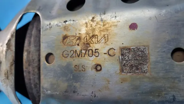 Katalysator OEM 289G7-2M200 G2M705-C + Flens image 3