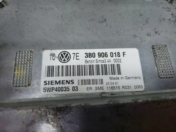 Motorsteuergerät 3B0906018F für VW Passat B5 1.6 image 4