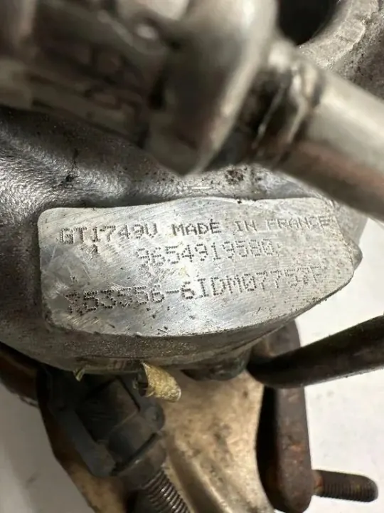 Turbo CITROËN C5 II 9654919580 2.0L Diesel 2006 image 5