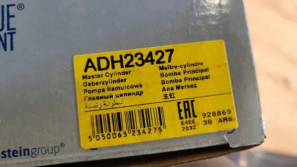 Bomba de embreagem Honda CRV 2 II 2.0 16V Blue Print ADH23427 image 3