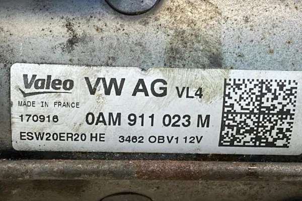 Arrancador SKODA OCTAVIA III 1.6L diésel 2016 0AM911023M image 4