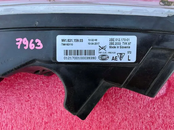 Porsche 911 991 Intermitente DRL Izquierdo OEM 99163115903 image 6