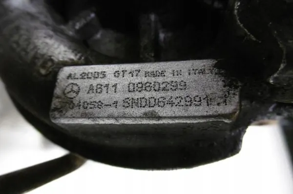 Turbocompresor MERCEDES VITO I W638 2.2 CDI A611 0960299 image 6