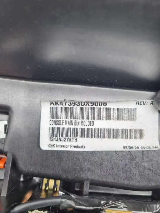 Konsol armstöd Dodge Charger OEM 121JNJ2YKTH image 7