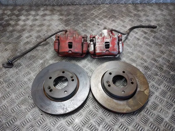 Bromsskivor + Belägg + Bromsok Fram OEM Hyundai Tucson image 2