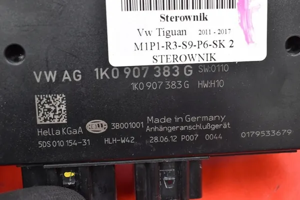 Contrôleur de Module HAKA 1K0907383G VW Tiguan 11-17 image 7