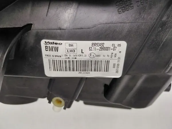 Vasen ajovalot BMW X1 E84 image 3