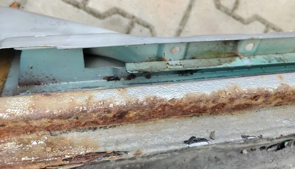 Seuil de porte coulissante VW Transporter T4 OEM image 9