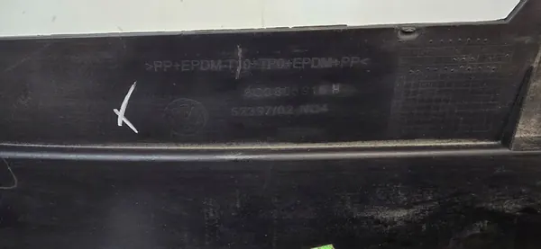 VW Polo 6C Framspoiler 6C0805915H image 7