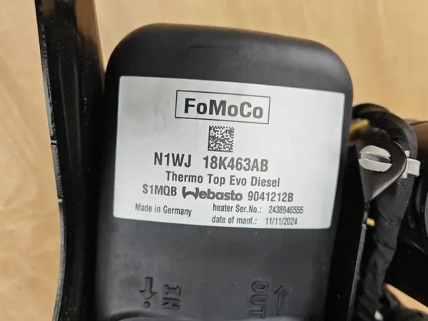 Webasto Standheizung OEM N1WJ18K463AB für VW Amarok II image 9