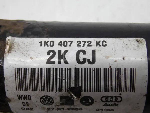 Höger Främre Halvaxel VW Golf V A3 8P Touran 1T image 4