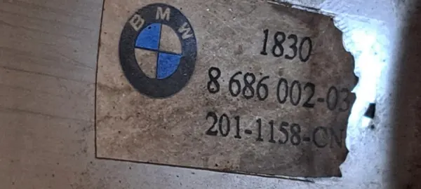 BMW OEM 18308686002 Chrom Endrohr-Abdeckung image 8