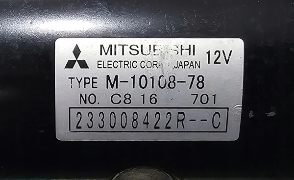 Motor de arranque Dacia / Nissan / Renault - 233008422R image 2