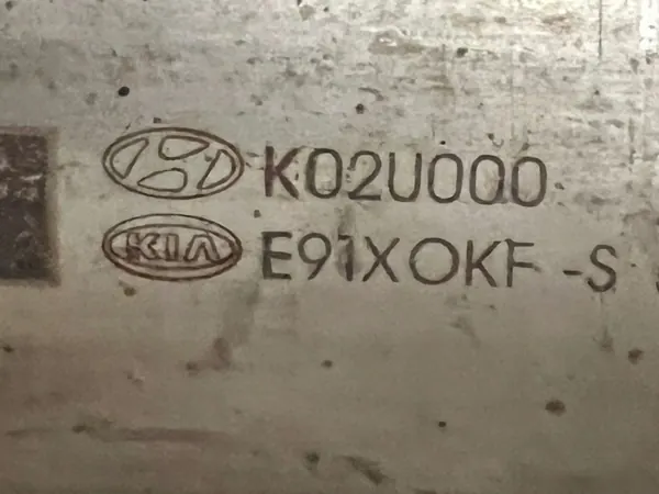 Catalisador KIA OEM K02U000 - Estado usado image 3