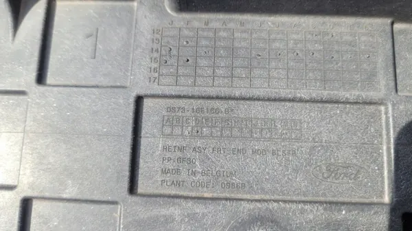 Ford Mondeo MK5 Frontstoßstangenverstärkung DS73-16E166-B image 9