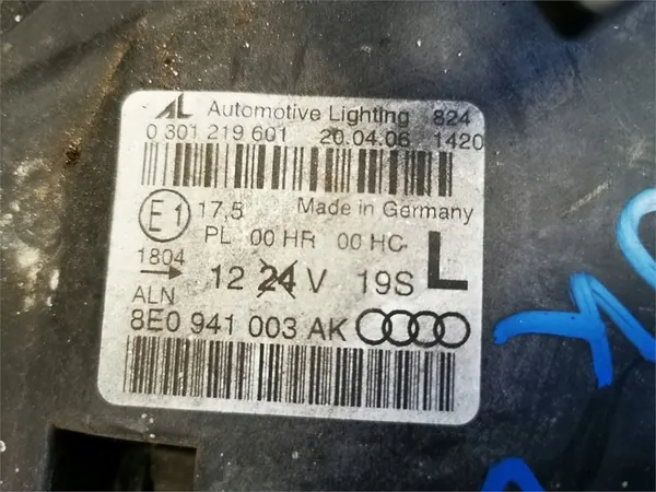 Faros Izquierdo Audi A4 B7 Original 8E0941003AK image 9