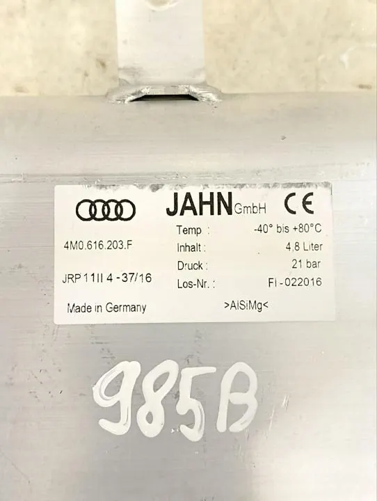 Tanque de ar Bentley OEM 4M0616203F para Bentayga 2017 image 7