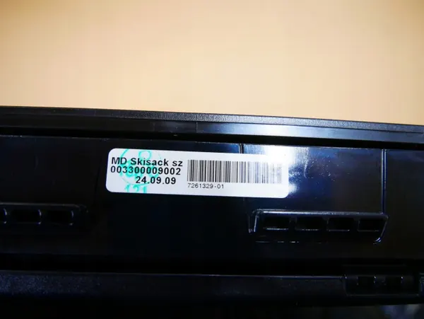 Bolsa de esqui BMW E91 LCI Insert OEM 7261329 - Banco traseiro image 5
