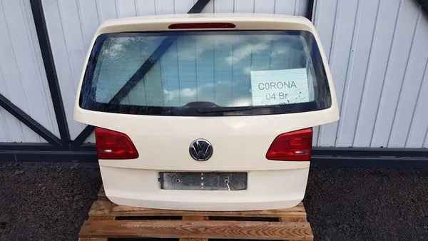 VW TOURAN II 10-15 Takaluukku Kaunis Ilman Ruostetta GGC9190 image 2