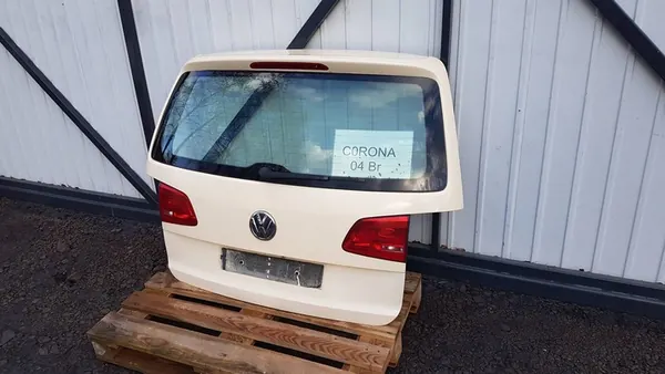 VW TOURAN II 10-15 Takaluukku Kaunis Ilman Ruostetta GGC9190 image 3