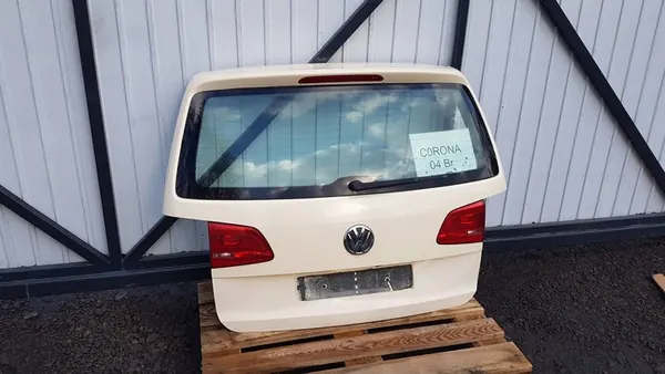 VW TOURAN II 10-15 Takaluukku Kaunis Ilman Ruostetta GGC9190 image 4