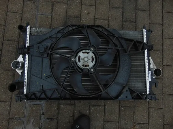 AC Waterkoeler Ventilator Set Renault Laguna II 2.0T image 6