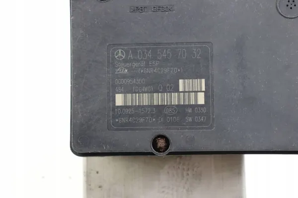 Bomba ABS Mercedes-Benz OEM A0345457032 Usado image 5