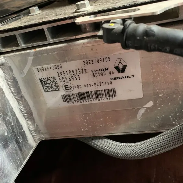 Batterie Renault OE 60Ah OEM 295108737R Occasion image 3