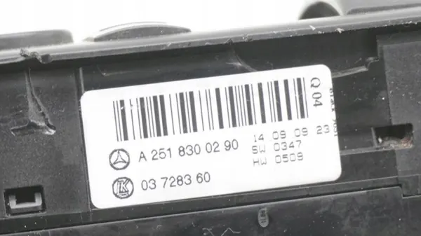 Raam schakelpaneel Mercedes ML W164 A2518300290 image 4