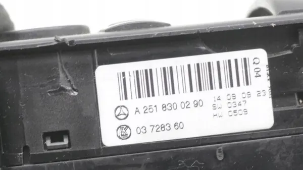 Raam schakelpaneel Mercedes ML W164 A2518300290 image 5