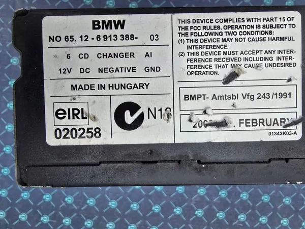 Changer CD OEM 6913388 pour Mini R50 R53 image 7