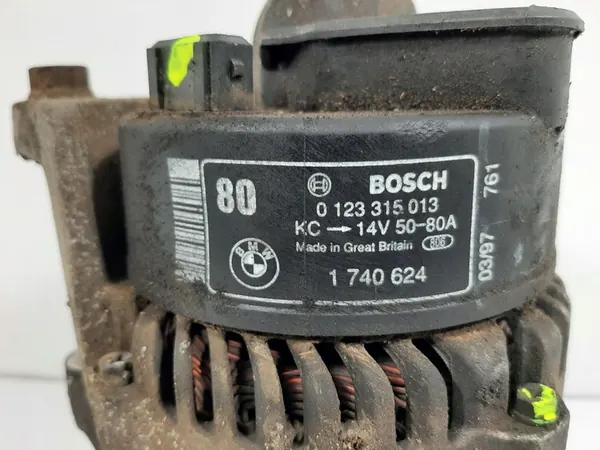 BMW E39 523i 97R Vaihtovirtageneraattori Bosch 0123315013 image 7