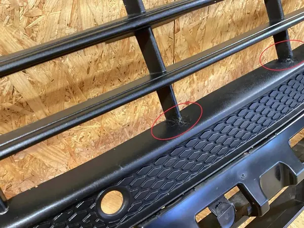 Zwarte Middenrooster voor Porsche Macan 95B image 3